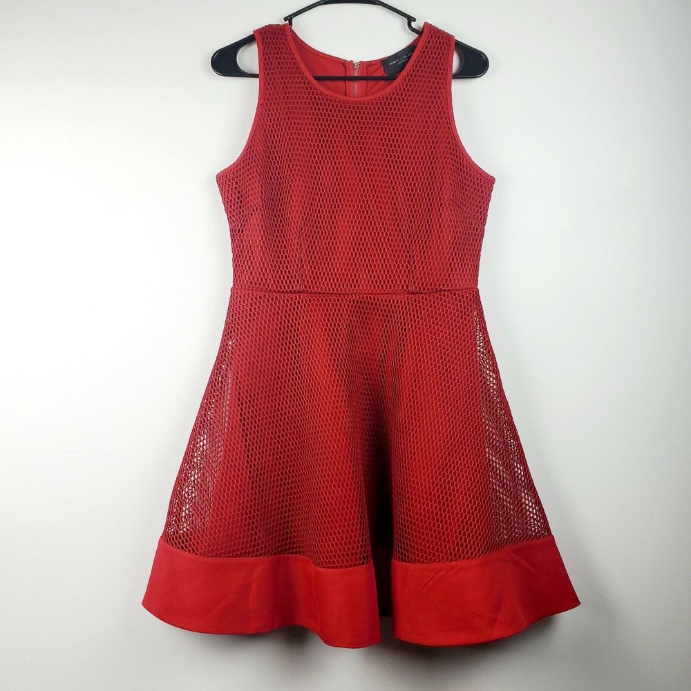 Romeo & Juliet Couture Fish Net Dress Size M EUC